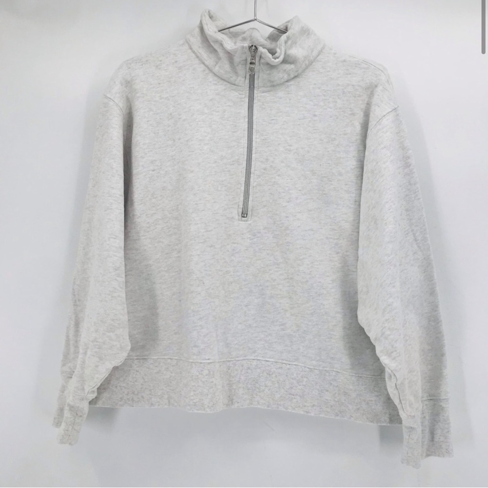 AYR The Zip Fleece Pullover Sweatshirt